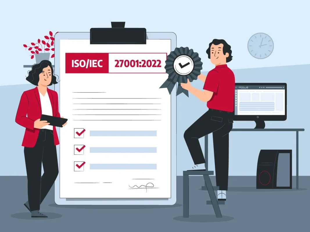 INDAMED GmbH erfolgreich nach ISO/IEC 27001:2022 rezertifiziert (© INDAMED EDV-Entwicklung und -Vertrieb GmbH)