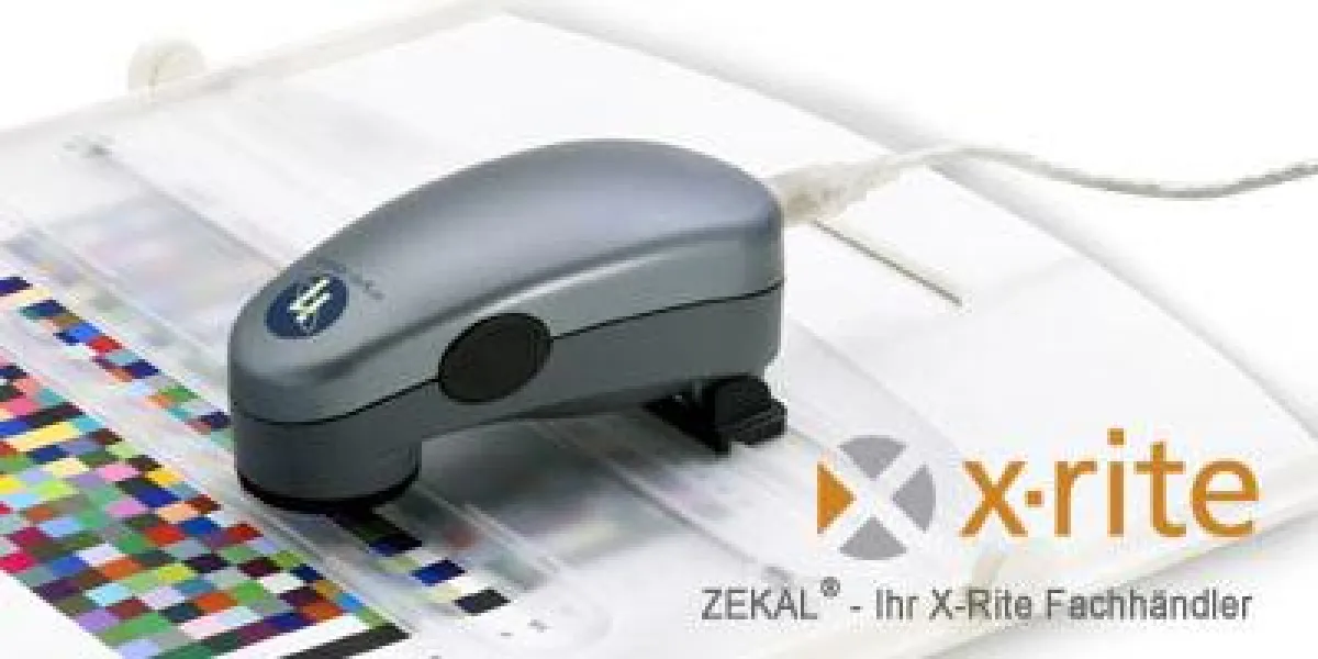 x-rite i1-Pro Messkopf bei Erstellung eines Farbprofiles