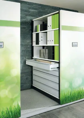 Bild: Notwendige Unterlagen elegant im Büro lagern? - elegant move von Mauser