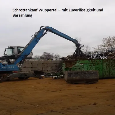 Bild: Schrottankauf Wuppertal – mit Zuverlässigkeit und Barzahlung
