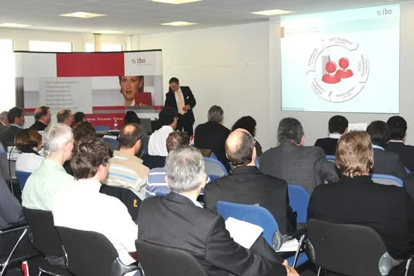 Prozess- und Projektmanagement im Trend - über 50 Wirtschaftsvertreter kamen zur ibo/SGO Roadshow nach Zürich Bild: Prozess- und Projektmanagement im Trend - über 50 Wirtschaftsvertreter kamen zur ibo/SGO Roadshow nach Zürich