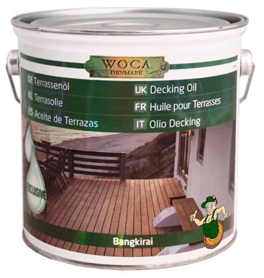 WOCA Terrassenöl Exclusive: Wasserbasiert und ohne Lösungsmittel