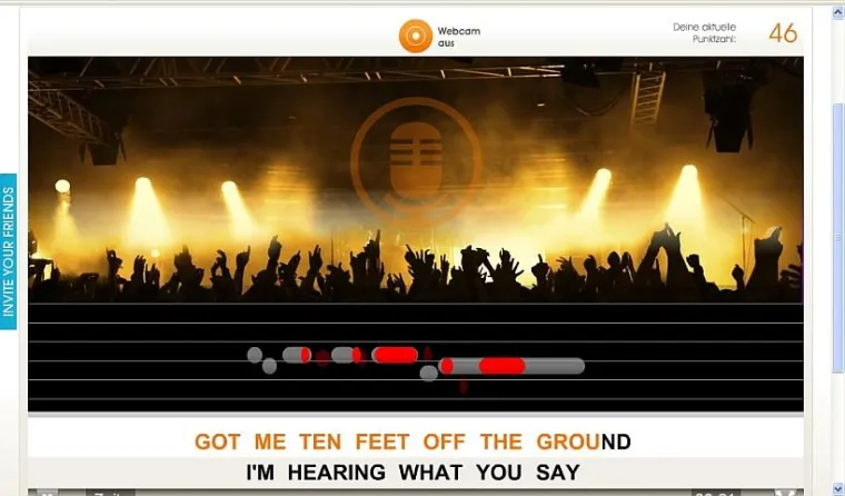 Bild: MIKESTAR.com - Karaoke-Game mit Fraunhofer Know-How / Online-Singen mit MP3-Erfindern im Background