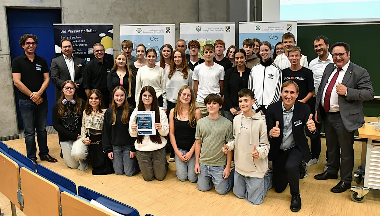 Bild: Zukunftstechnologie Wasserstoff: Schülerinnen und Schüler begeistern mit ihren Ideen 