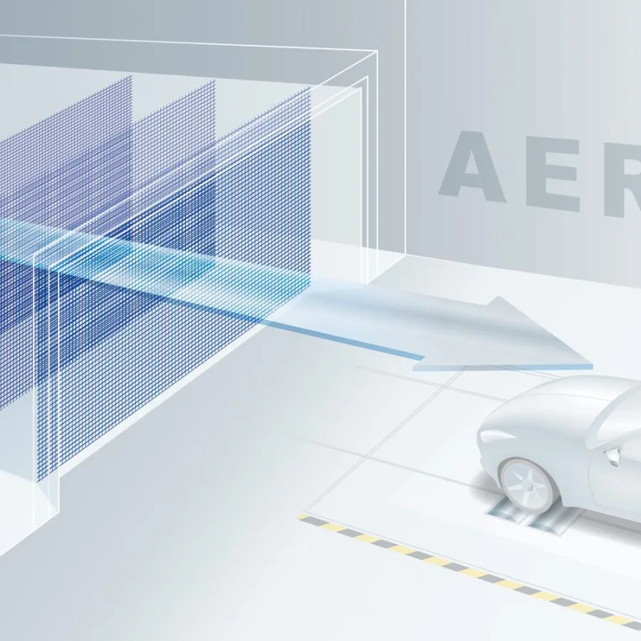 Windkanalgewebe für die Automobilindustrie