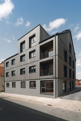 Nachhaltiges Bauen mit Ziegeln perfekt umgesetzt Bild: Nachhaltiges Bauen mit Ziegeln perfekt umgesetzt