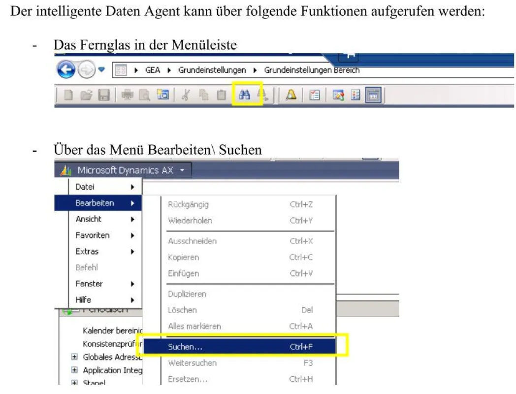 Intelligenter Datenagent in GIN-AX