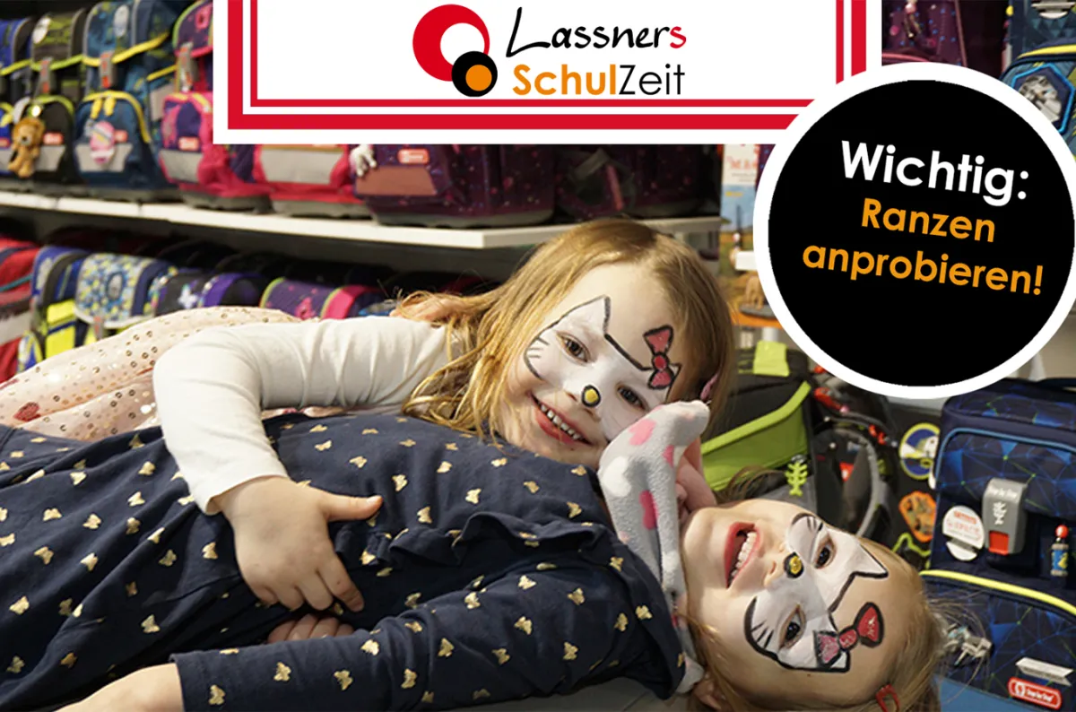 Schulranzen sollte man immer anprobieren (© Lassner KG)