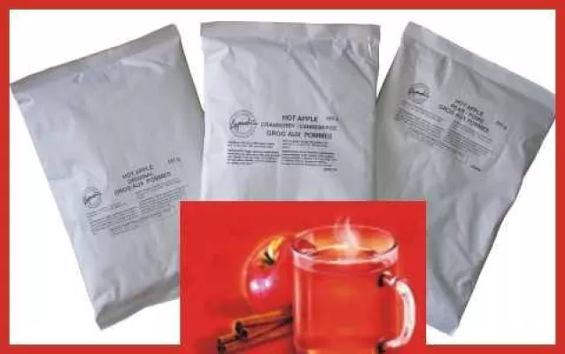 Passend zur Schneezeit, die neue Großpackung - Exclusives Canadian Getränkesortiment HOT APPLE® wurde ergänzt Bild: Passend zur Schneezeit, die neue Großpackung - Exclusives Canadian Getränkesortiment HOT APPLE® wurde ergänzt