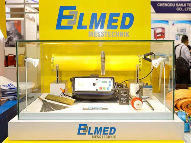 Bild: ISOTST® Porenprüfgeräte auf der 28. Manufacturing Indonesia in Jakarta