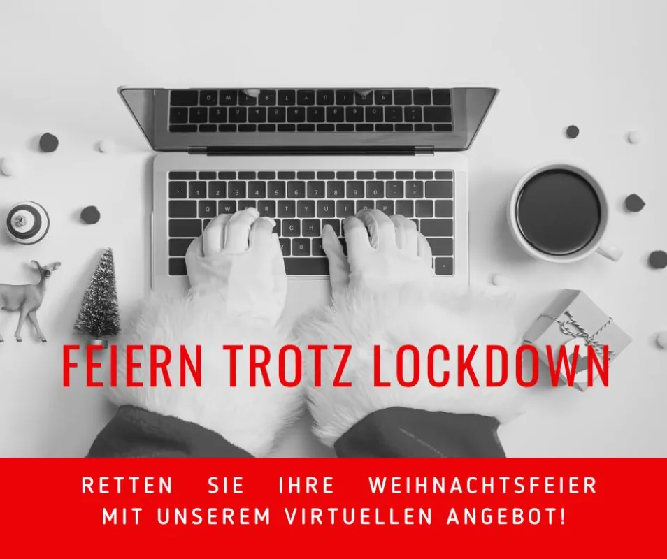 Virtuelle Weihnachtsfeier