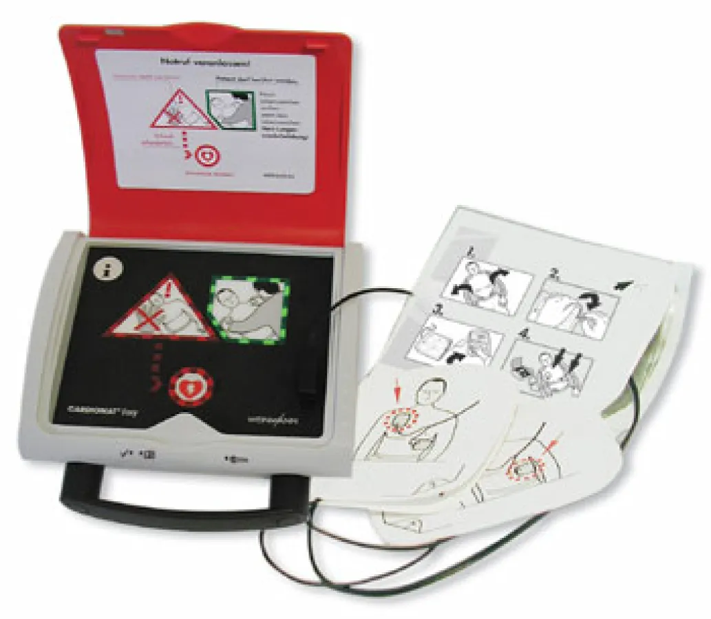 corscience: Defibrillator im Einsatz