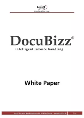 Bild: Neues DocuBizz White Paper gibt Klarheit über die Positionierung von Belegerkennungssystemen