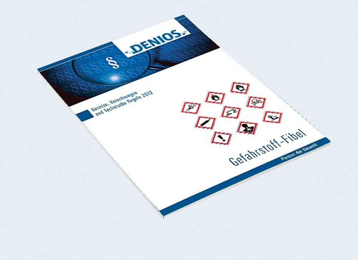 Die neue DENIOS Gefahrstoff-Fibel