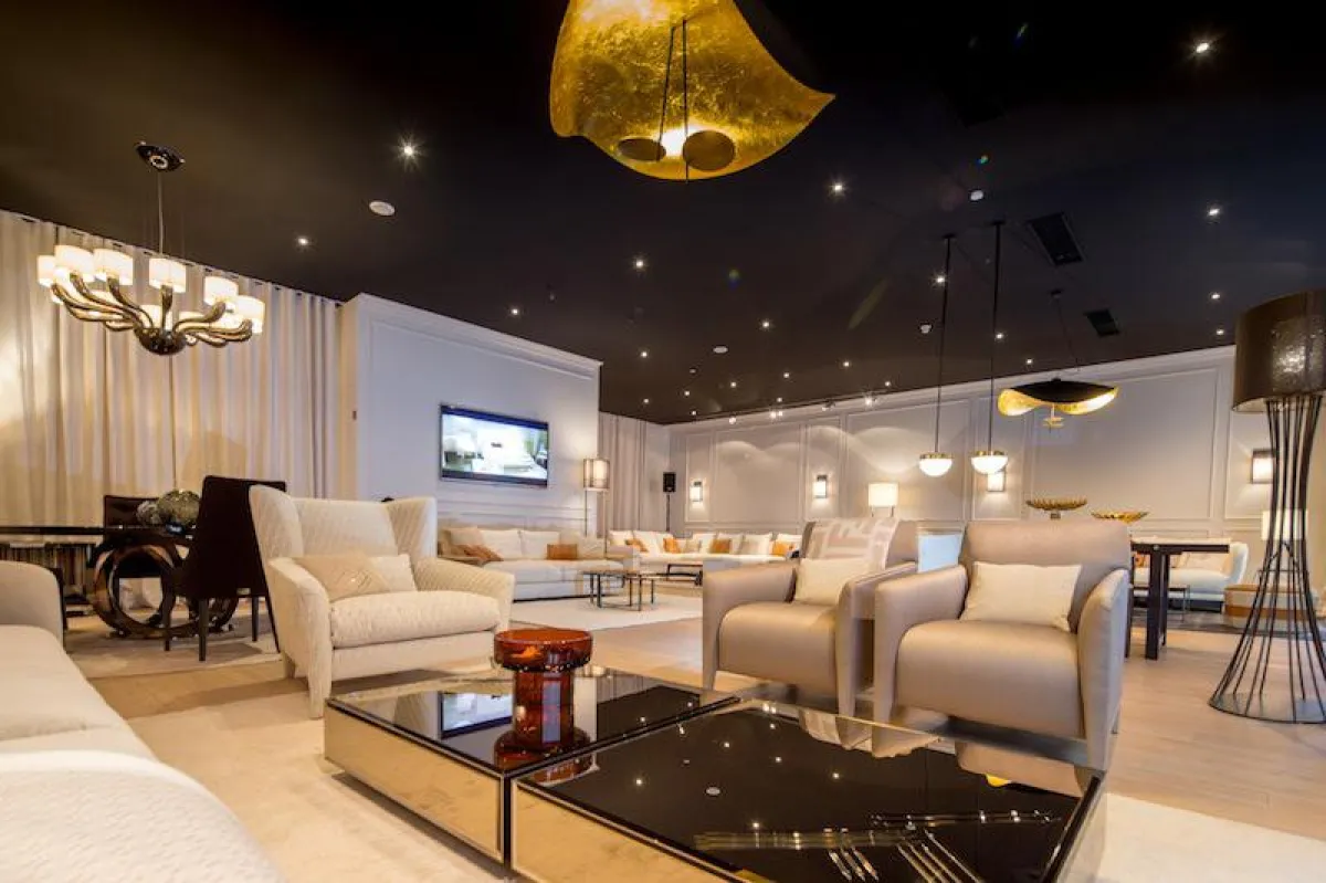 Showroom Eröffnung FENDI CASA und TRUSSARDI HOME bei Bornhold - Die Einrichter