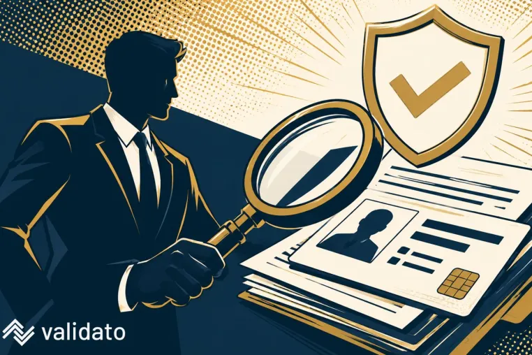 Background Checks in Deutschland: Validato macht Prüfprozesse rechtssicher und fälschungssicher Bild: Background Checks in Deutschland: Validato macht Prüfprozesse rechtssicher und fälschungssicher