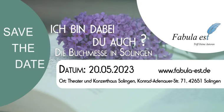 Bild: Jörg Krämer auf der Buchmesse "Fabula est" in Solingen