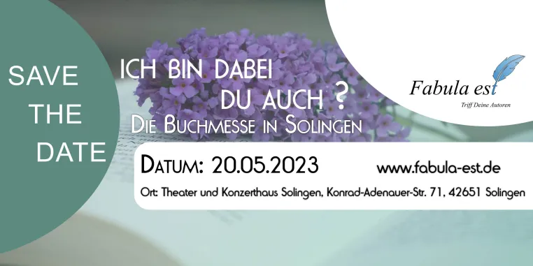 Jörg Krämer auf der Buchmesse "Fabula est" in Solingen Bild: Jörg Krämer auf der Buchmesse "Fabula est" in Solingen