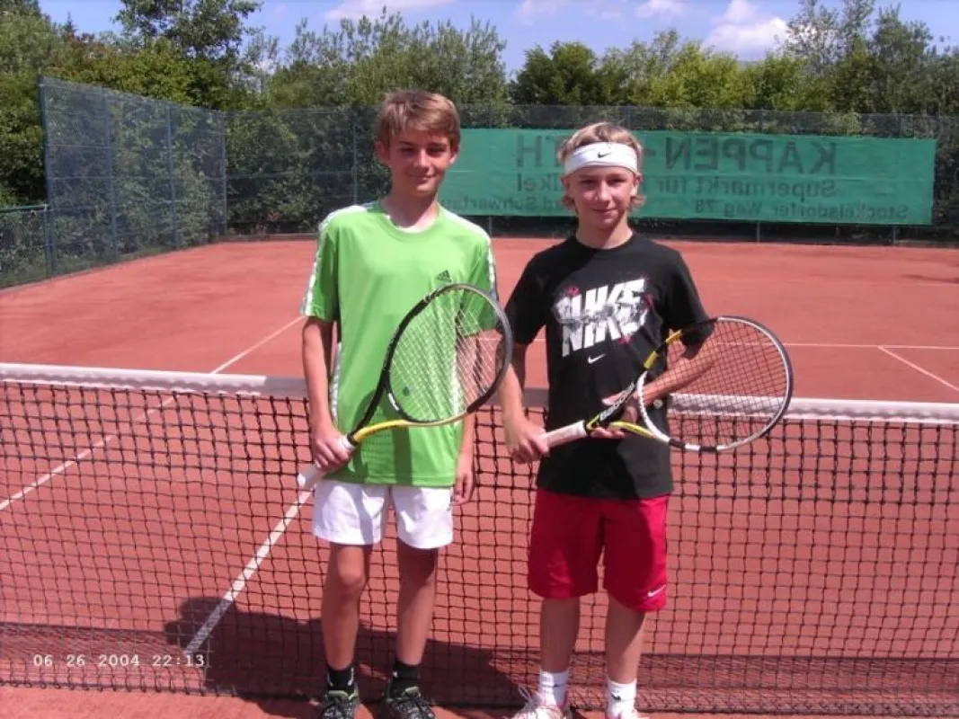 Halbfinale Jungen U 14: Robin Dudda und Philip Schultner