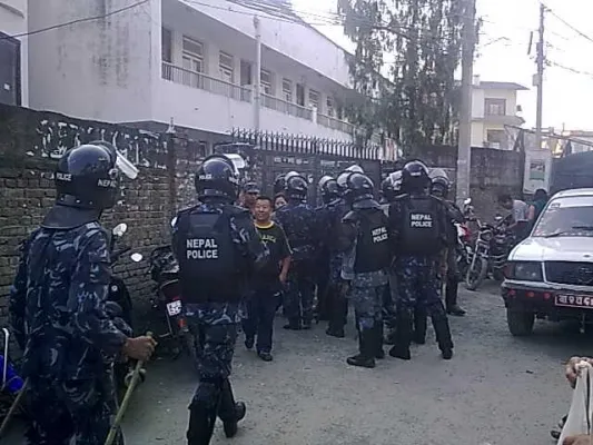 Exil-Tibeter verurteilen Nepal wegen der Beschlagnahmung der Wahlurnen Bild: Exil-Tibeter verurteilen Nepal wegen der Beschlagnahmung der Wahlurnen