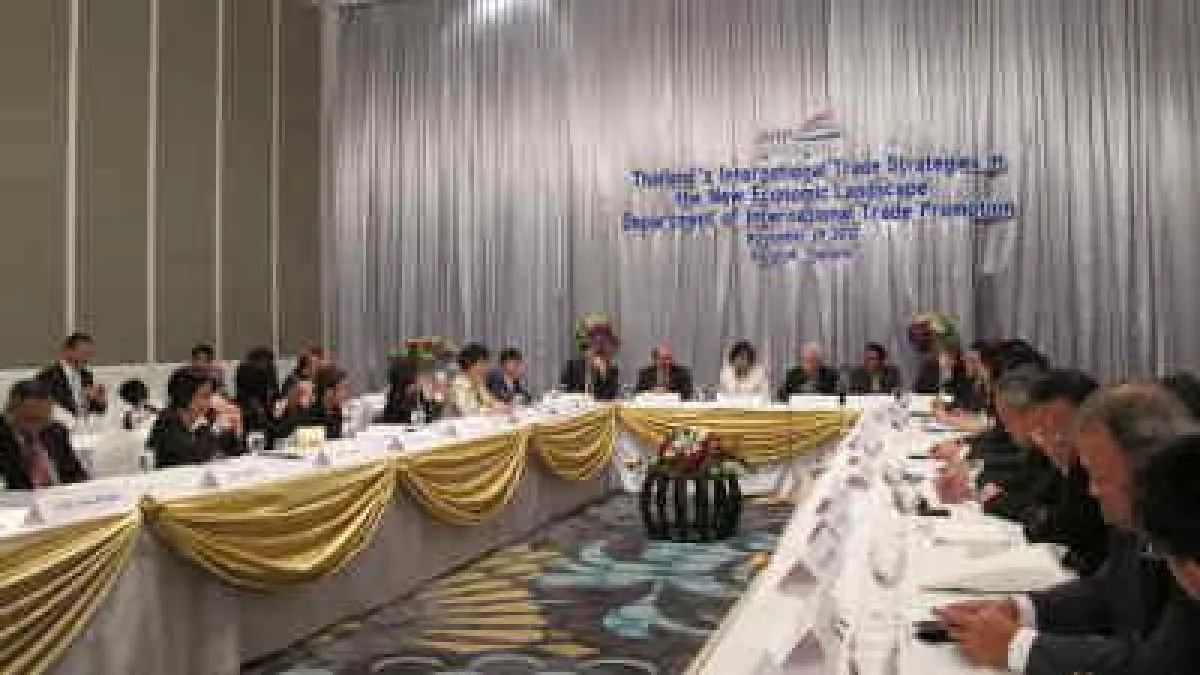 Thailand Forum 2012 in Bangkok - On the move to Berlin 2013