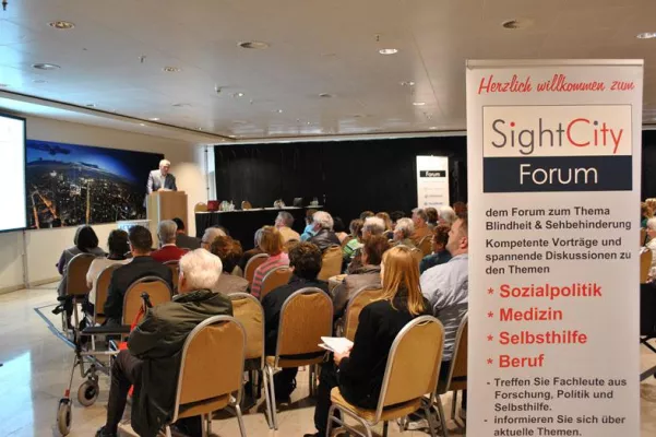 Bild: 10. SightCity Forum mit großem Jubiläumsprogramm: Vorträge und Weiterbildung rund um das Thema Sehbehinderung