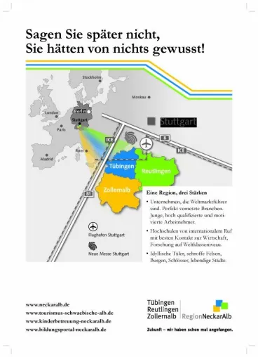 Bild: Neckar-Alb: Unternehmen stehen auch in Krisenzeiten zur Region