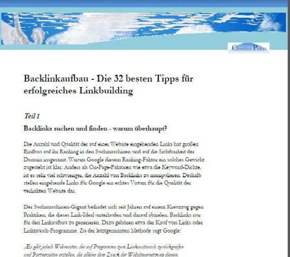 metatecc veröffentlicht kostenlosen Linkbuilding-Leitfaden Bild: metatecc veröffentlicht kostenlosen Linkbuilding-Leitfaden
