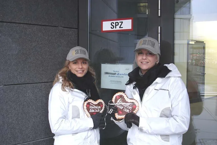 Kölner Promotionagentur hat ein Herz für Neukunden Bild: Kölner Promotionagentur hat ein Herz für Neukunden
