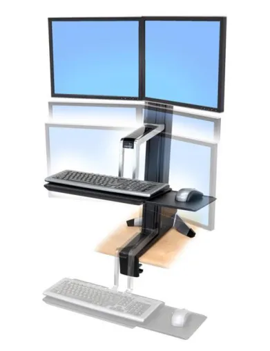 Bild: Steh auf wenn Du mit Ergotron Workfit-S arbeitest, steh auf …