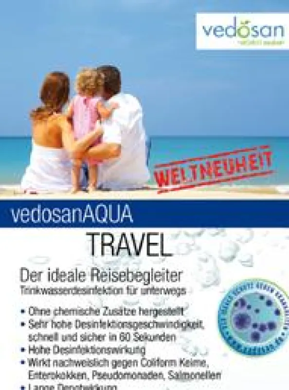 vedosanAQUA TRAVEL - Der wichtige Reisebegleiter
