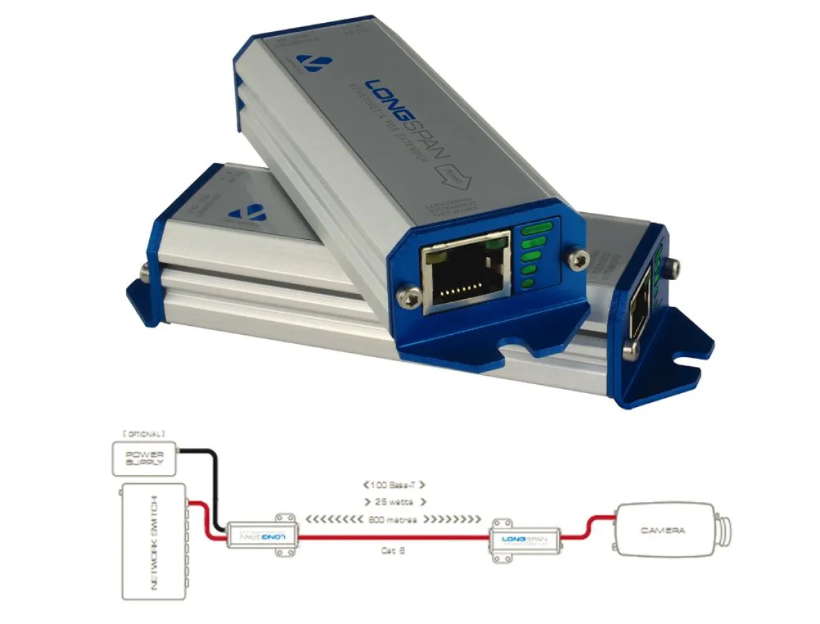 Veracity LONGSPAN - IP & PoE-Extender