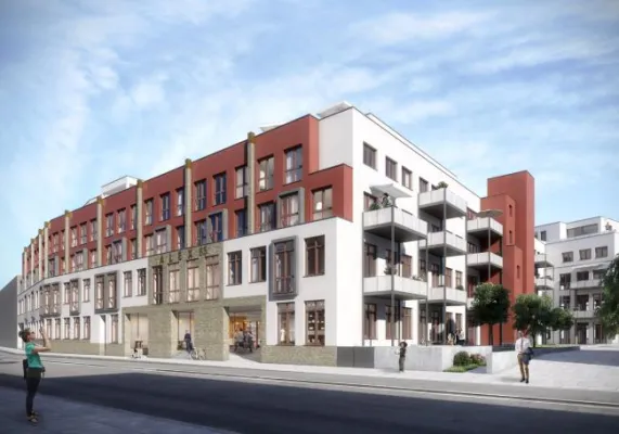 Bild: Neuer Wohnraum in den „Torpedo-Werken“: Im Herzen von Rödelheim entsteht das ALEX 65