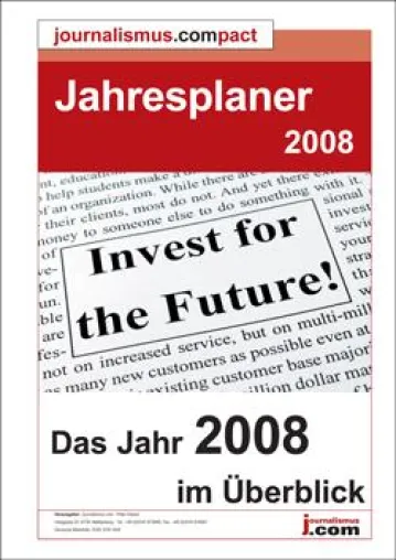 Bild: Terminvorschau "Jahresplaner 2008" jetzt erschienen