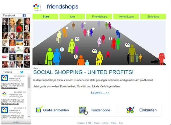 Bild: friendshop - messbare Freundschaftswerbung für lokalen Handel
