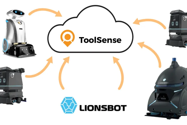 Bild: ToolSense und LionsBot starten Integrationspartnerschaft für vernetztes Roboter- und Asset-Management