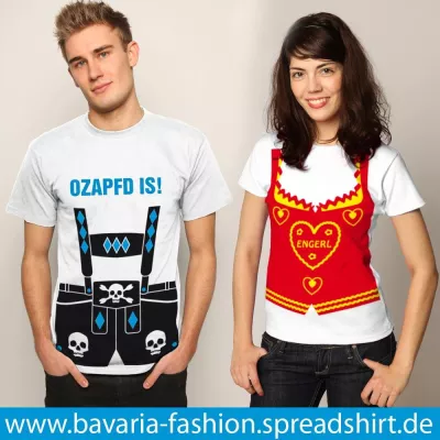 Bild: Mit dem individuellen Trachten-Shirt zum Oktoberfest 2010
