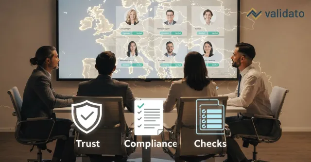 Bild: Validato stärkt Unternehmen im DACH-Raum mit umfassenden Screening-Lösungen für sichere Personalentscheidungen