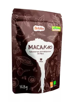 Bild: Macakao ist das neue Bio-Fairtrade Getränk aus dem Reformhaus und Bioladen