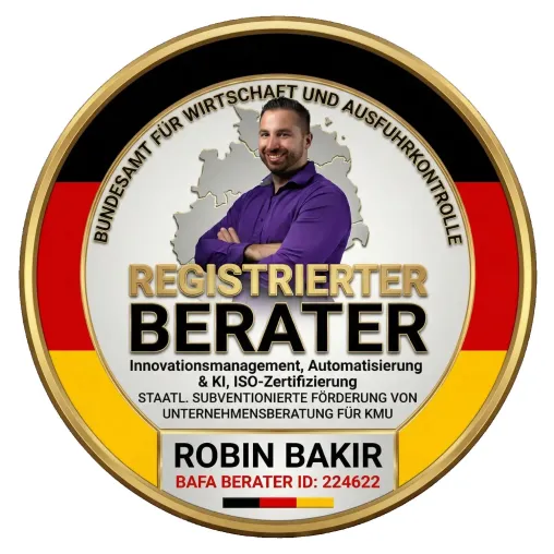 B2B-Marketing in 24 Stunden: Wie Robin Bakir die Agentur-Trägheit im Mittelstand zerschlägt Bild: B2B-Marketing in 24 Stunden: Wie Robin Bakir die Agentur-Trägheit im Mittelstand zerschlägt