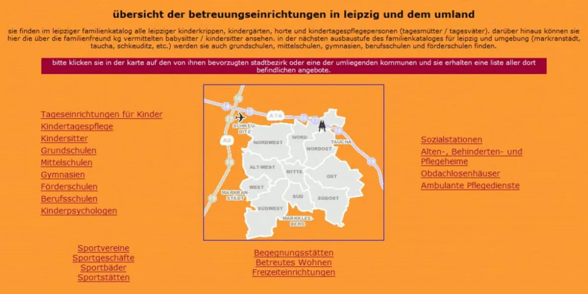 Nicht warten - sofort Krippenplatz in Leipzig finden!