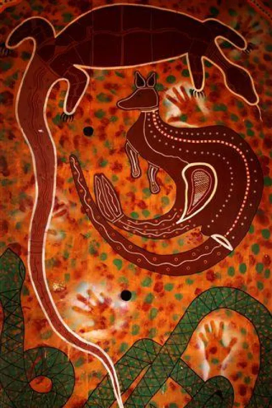 Kunst der Aborigines (c) Flickr, nickyfern