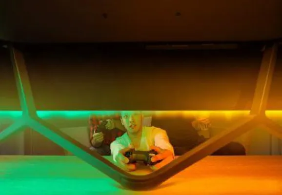 Bild: Der Philips Momentum Monitor: Perfekter Display-Partner für die Spielekonsole