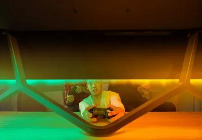 Bild: Der Philips Momentum Monitor: Perfekter Display-Partner für die Spielekonsole