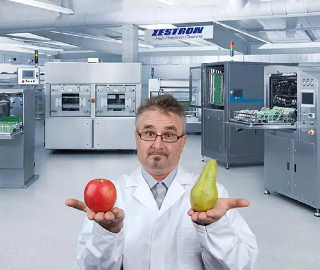 Vergleiche nicht Äpfel mit Birnen, sondern richtig: herstellerunabhängig mit ZESTRON