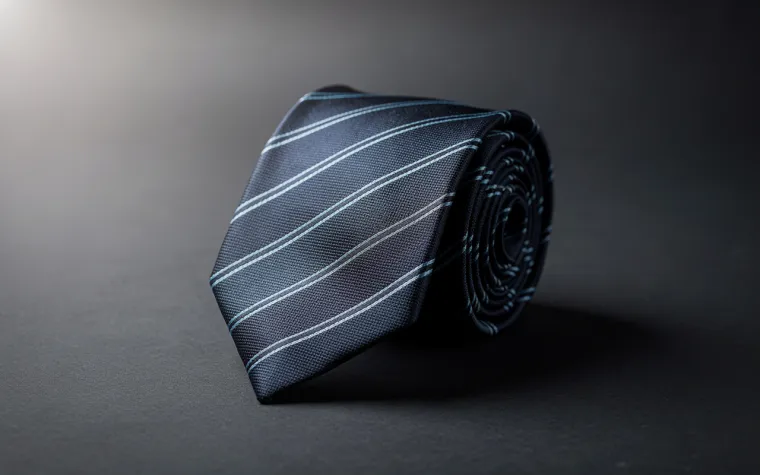 Bild: Individuelle Krawattenanfertigung für das eBakery Team