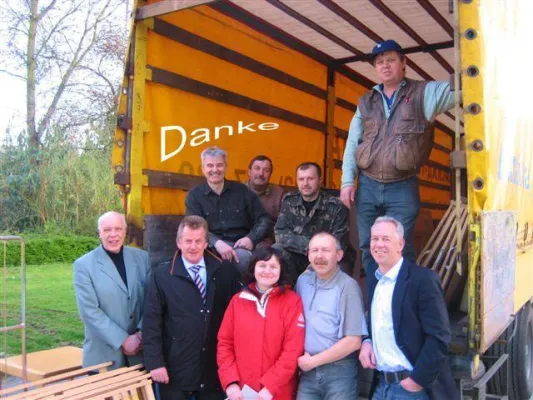 Bild: Rehazentrum Bad Salzuflen spendete Möbel für die Ukraine