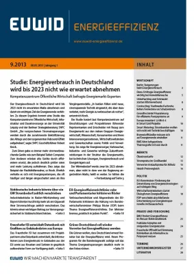 Bild: Die Energiekosten im Blick: EUWID erweitert Verlagsangebot um EUWID Energieeffizienz