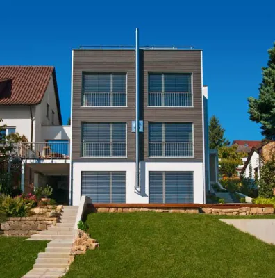 Bild: Panorama-Haus im Bauhausstil