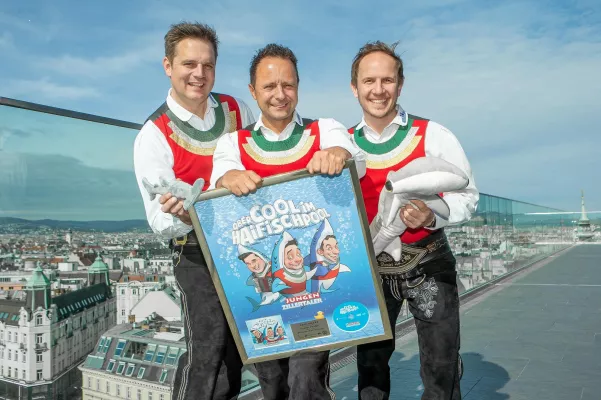 Bild: Album-Gold für Die jungen Zillertaler
